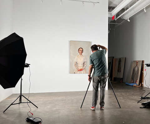 Arctic Indictment Museum Canvas Edition by Ellen de Meijer